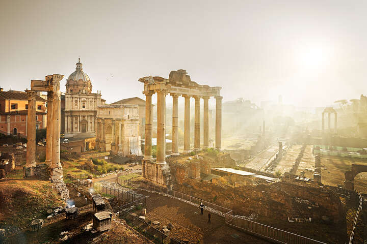 Forum Romanum by Tom Nagy