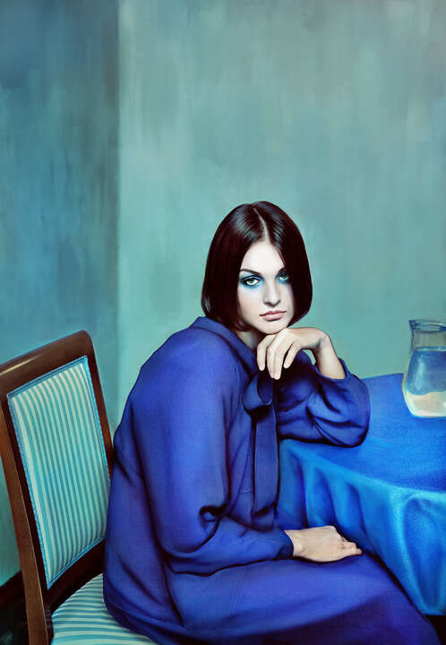 Blue Girl von Andrey Yakovlev & Lili Aleeva