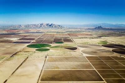  curated aerial photography : Eloy, Arizona, USA by Alex Maclean
