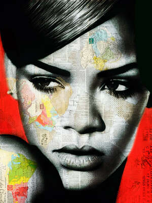   Rihanna by André Monet