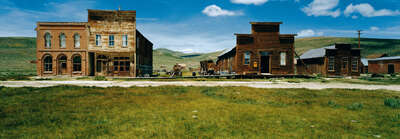  panoramic art for guest room: Ghost town Bodie, Sierra Nevada, California, USA by Axel M. Mosler