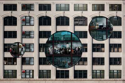 Abstract Architecture Art: The Apartment House by Alastair Pincaud