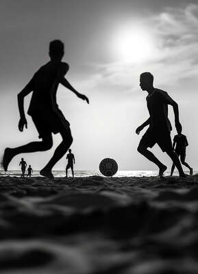   Beachsoccer 03 by Sophie Delacour
