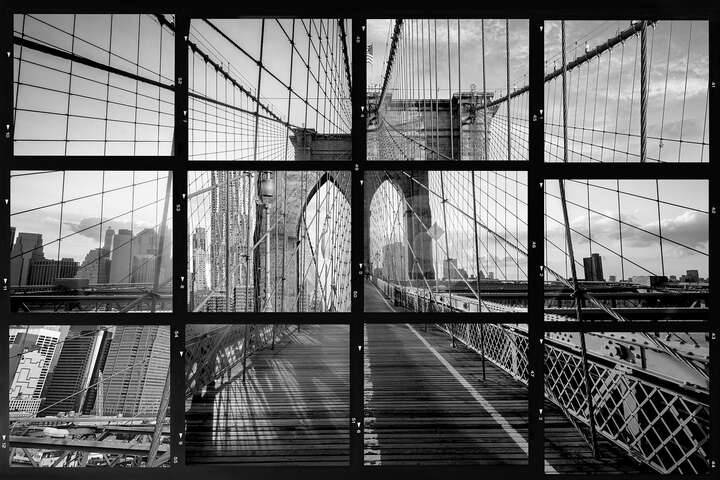  Urban art: Brooklyn Bridge by Anton Sparx