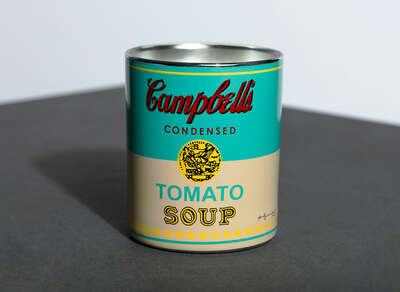   CAMPBELL TURQUOISE/YELLOW - Perfumed Candle by Andy Warhol