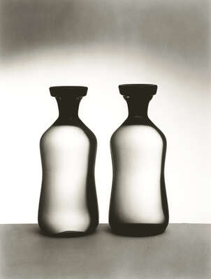  Black and White: "Apothekerflaschen" by Willi Moegle