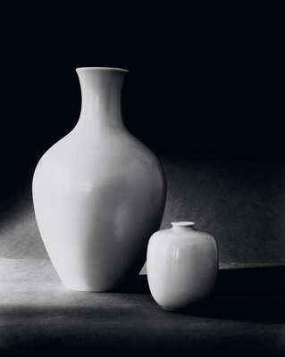  Bauhaus Bild: Vasen I, Entwurf: Hermann Gretsch von Willi Moegle