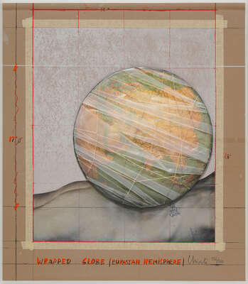   Wrapped Globe von Christo