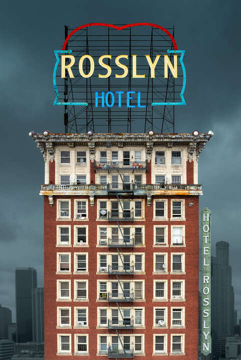   Rosslyn  Hotel Annex,  Los Angeles von Chris Hytha