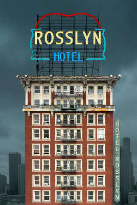   Rosslyn  Hotel Annex,  Los Angeles by Chris Hytha