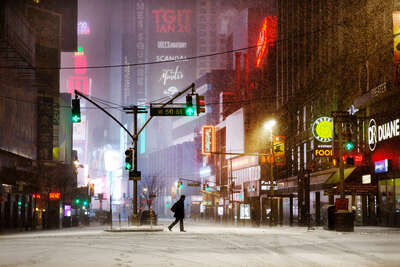  Architecture Prints: West 50th by Christophe Jacrot