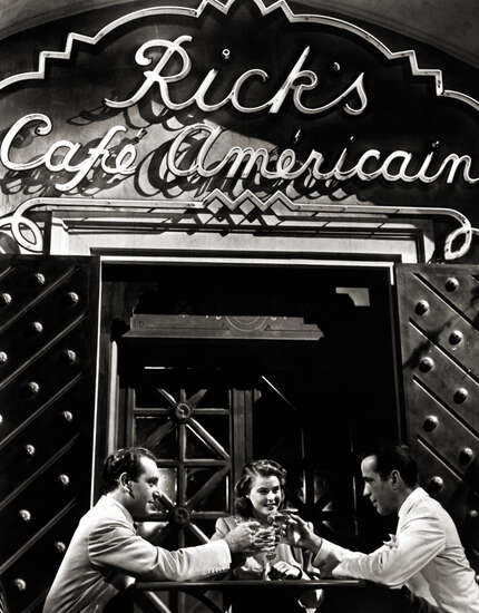 Casablanca Café Scene