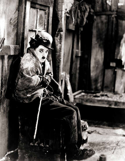 Charlie Chaplin in The Gold Rush II
