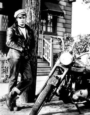   Marlon Brando in "The Wild One" by Classic Collection I