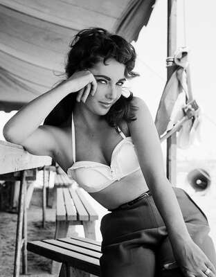   Elizabeth Taylor III by Frank Worth by Classic Collection I