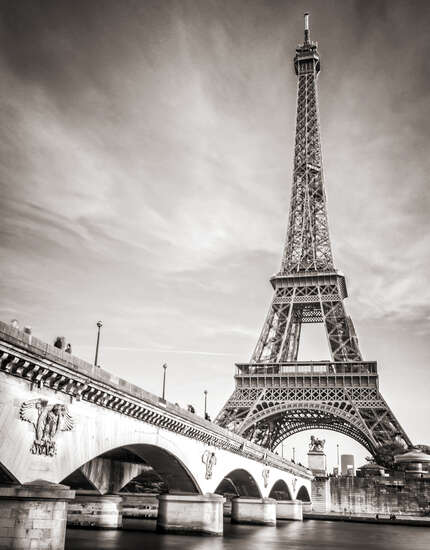 Pont d'Iéna and Eiffel Tower by Classic Collection III - Classics.