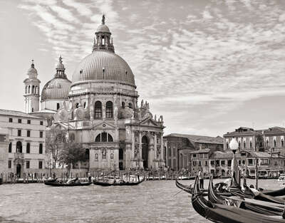  Venedig Bilder: Basilica di Santa Maria della Salute von Classic Collection III