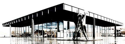  Curated Abstract Art: Neue Nationalgalerie by Cathrin Schulz