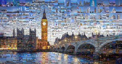  London City Art: Our London I by Charis Tsevis