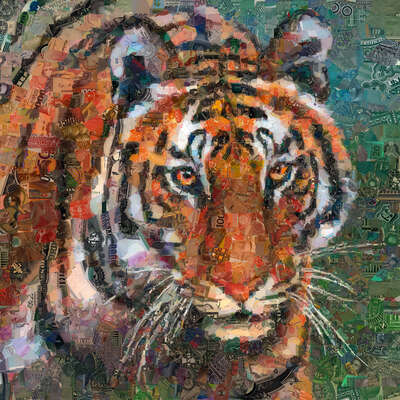   Tiger by Charis Tsevis