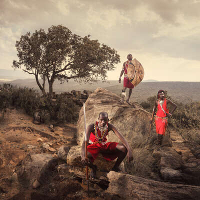   Maasai IV by Daniel Kordan