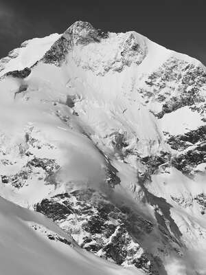  curated mountain artworks: Piz Bernina by Daniel Martinek