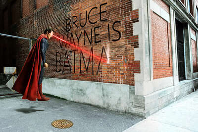   Bruce Wayne Graffiti by Daniel Picard