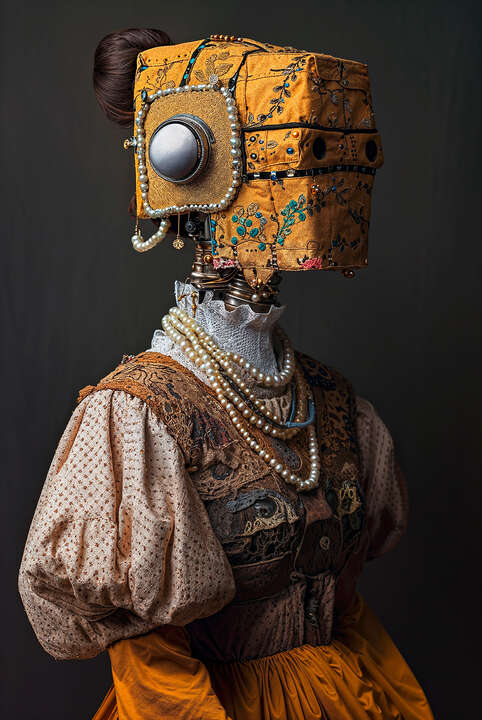   Folkloric robots 2. von David Szauder