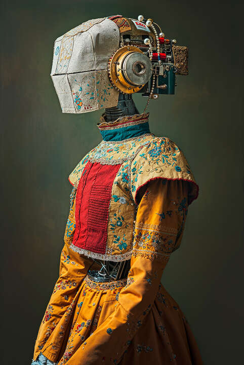   Folkloric robots 6. von David Szauder