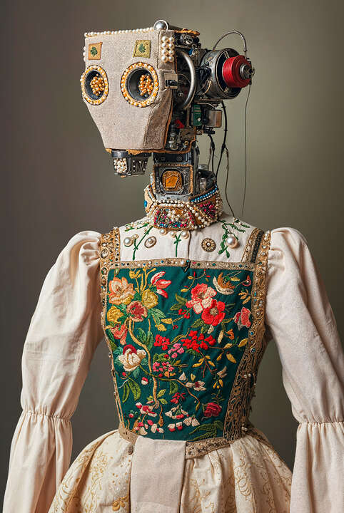   Folkloric robots 7. von David Szauder