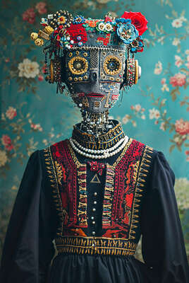   Folkloric robots 9. de David Szauder