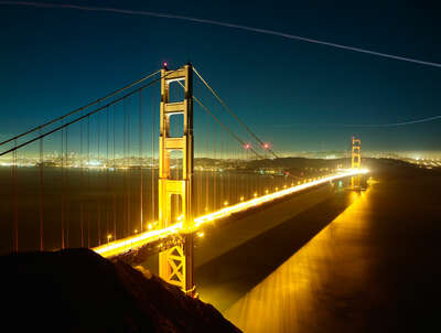  Amerika Bilder: Golden Gate von Erik Chmil