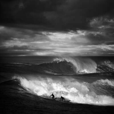   North Shore Surfing #16 by Ed Freeman