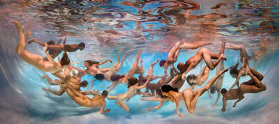  Curated Abstract Art: Underwater I by Ed Freeman