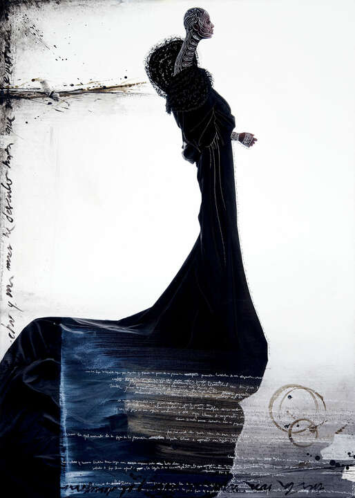 Black Rosa by Efren Isaza