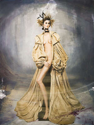  Popular Erotic Artworks: With Yves coat II by Efren Isaza
