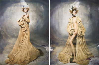   With Yves coat Diptych I/II by Efren Isaza