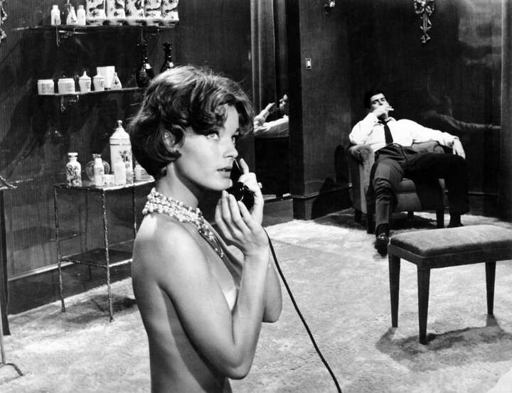 Pupe (Romy Schneider) by Luchino Visconti
