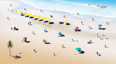   Beach II by Felipe Bedoya