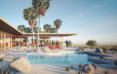  Große Bilder: Palm Springs by Guachinarte