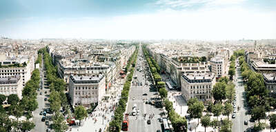  Champs-Élysées and Paris City Views: Paris I by Henning Bock