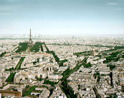  Paris art with Eiffel Tower: Paris II by Henning Bock