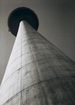  Black and White Photography: Fernsehturm Hannover by Heinrich Heidersberger