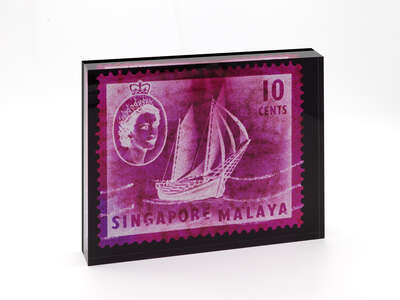   10 Cents QEII Ship Series (Magenta) by Heidler & Heeps Stamp Collection