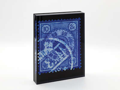   1899 Chrysanthemum (Royal Blue) de Heidler & Heeps Stamp Collection