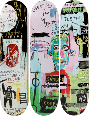   In Italian von Jean - Michel Basquiat