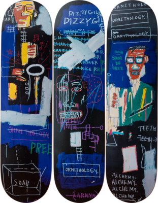   Horn Players, 1983 by Jean - Michel Basquiat