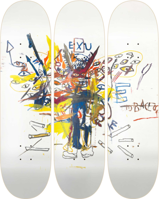   EXU, 1988 de Jean - Michel Basquiat