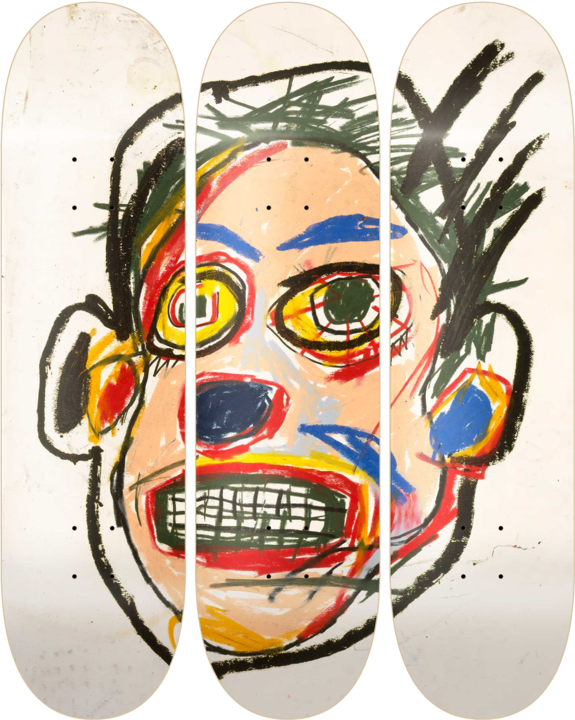 Untitled (Face), 1982 by Jean - Michel Basquiat