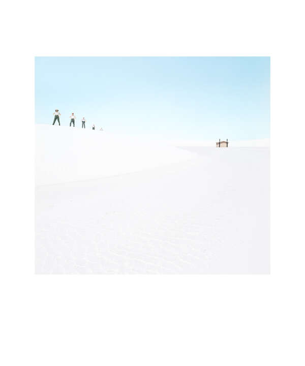  LANDSCAPE ART PRINTS: White Sands Beach #7 by Julia Christe